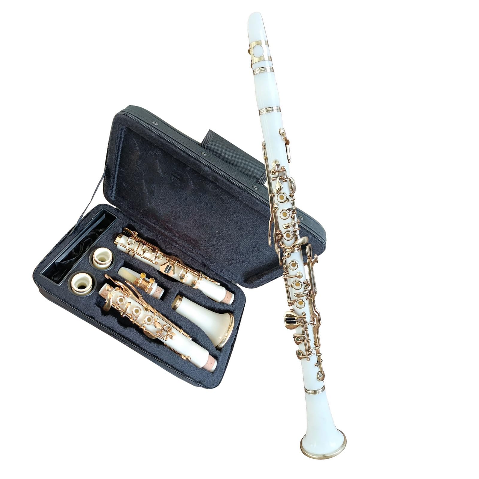 い*う様 クラリネット？ Amazon | プロフェッショナルクラリネット B フラットホワイト